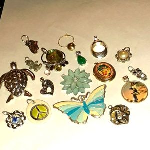 VTG 17 Costume Pendants